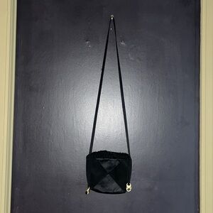 Vintage Nancy Bacich Small Black Handbag